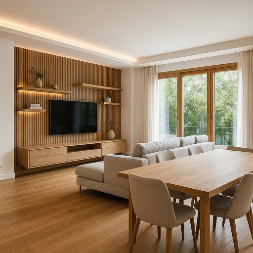 Salon Madera chalet